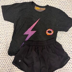 Aviator Nation Bolt Tee Pink Purple